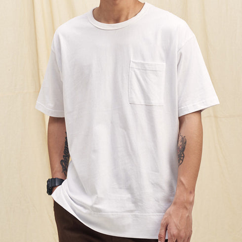Boysnextdoor 特選優質棉圓領口袋Tee